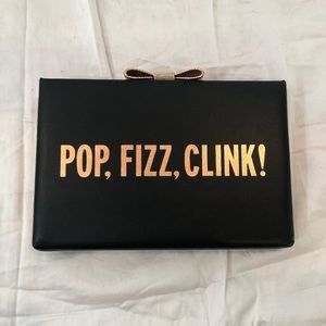 Brand new Kate Spade POP, Fizz, Clink clutch